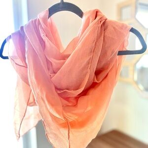 BOGO & Free shipping! Elegant Peach Scarf